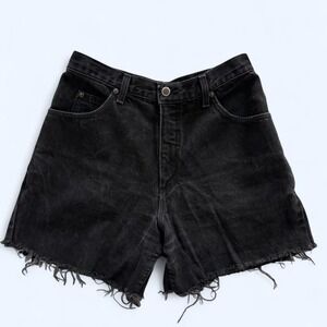 Vintage ZENA Black High Waist Shorts